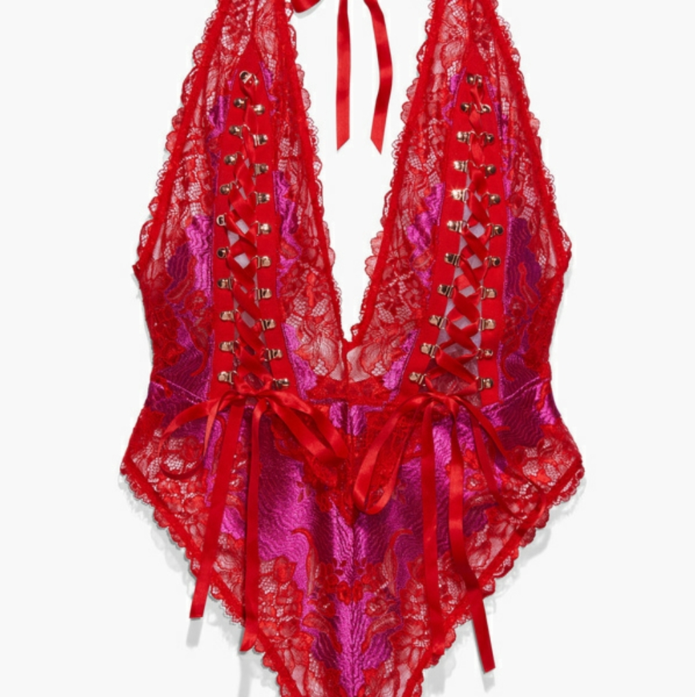 SavageXFenty Savage X Fenty Laced Up Teddy